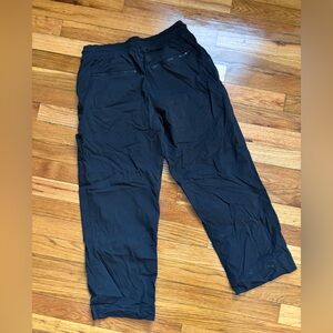 Athleta Jet Black drawstring joggers